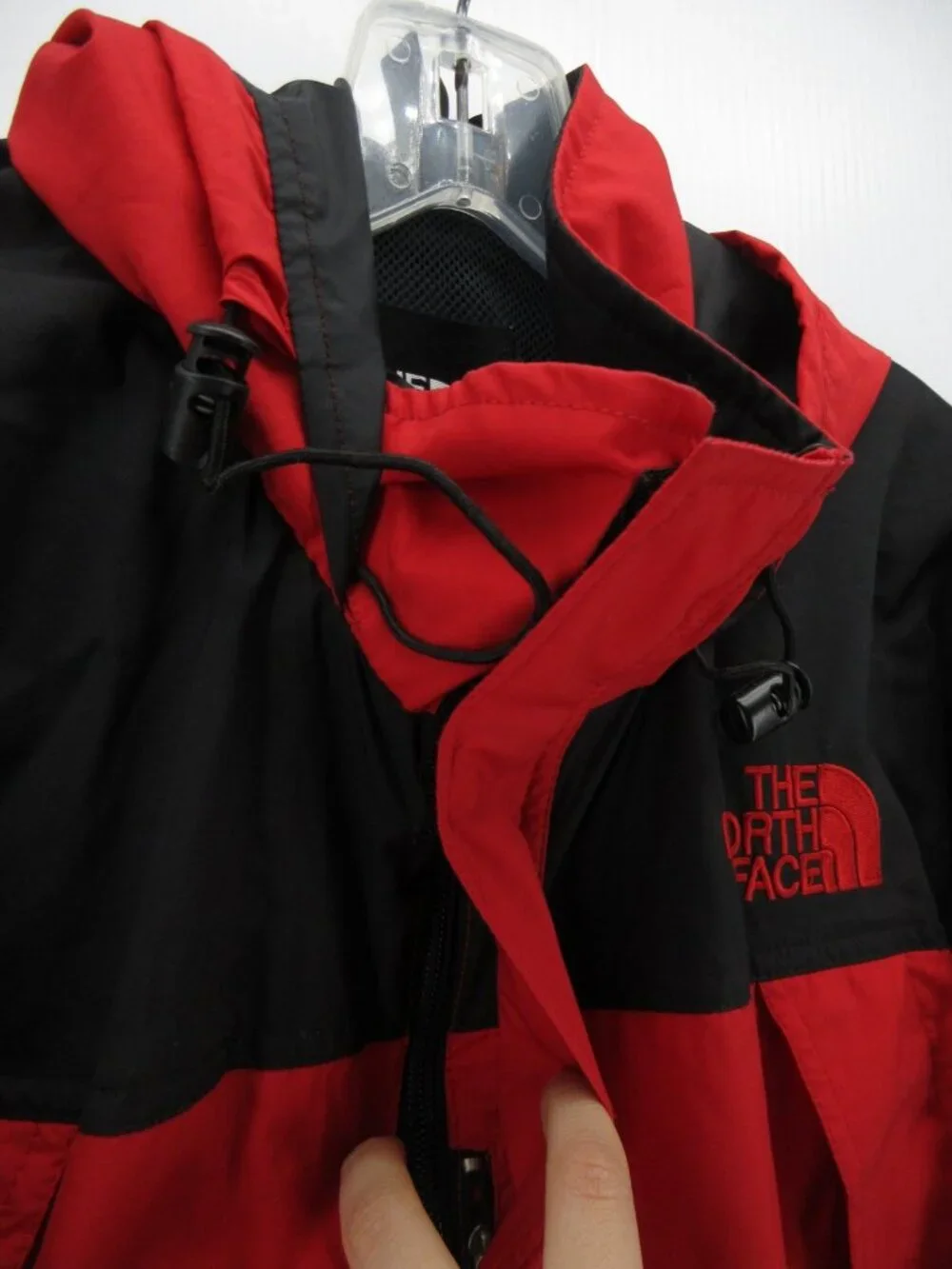 VINTAGE The North Face Jacket Medium Mountain Shell Hoodie Y2K Outdoor *